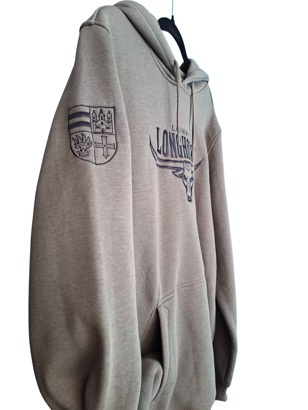HEAVY HOODY with embroidery